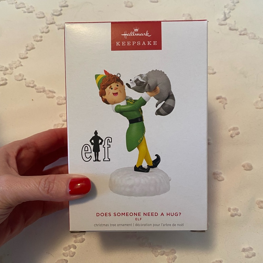 Hallmark 2024 Keepsake Ornament Elf Does Someone Need a Hug? New in box